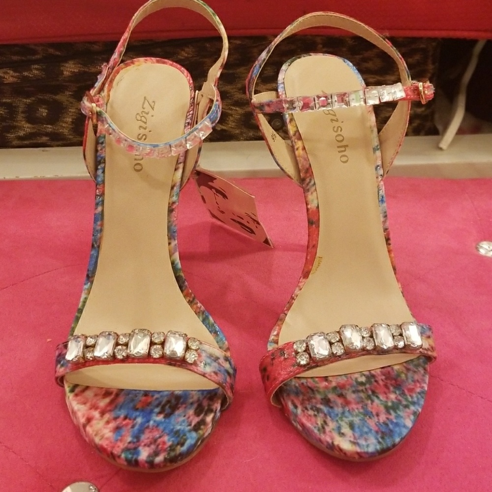 High heel sandal
